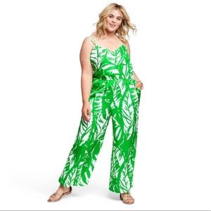 NWOT Lilly Pulitzer for Target Palm Leaf Jumpsuit
